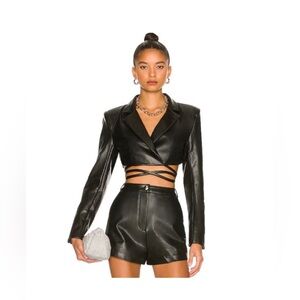 h:ours Alvina Cropped Blazer xs